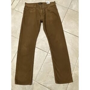 Banana Republic Straight Corduroy Men's‎ 32x30 Brown 5-Pocket Pima Cotton